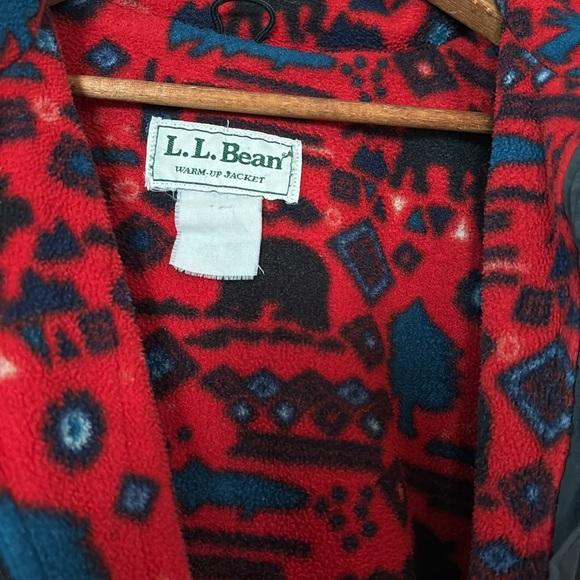 Vintage LLBEAN warm up jacket 🧥 hipster chic 😎 - Picture 3 of 4